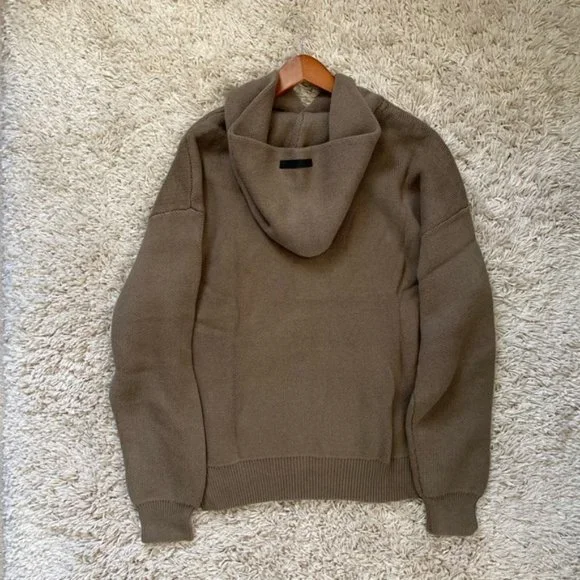 Fear of God brown hoodie